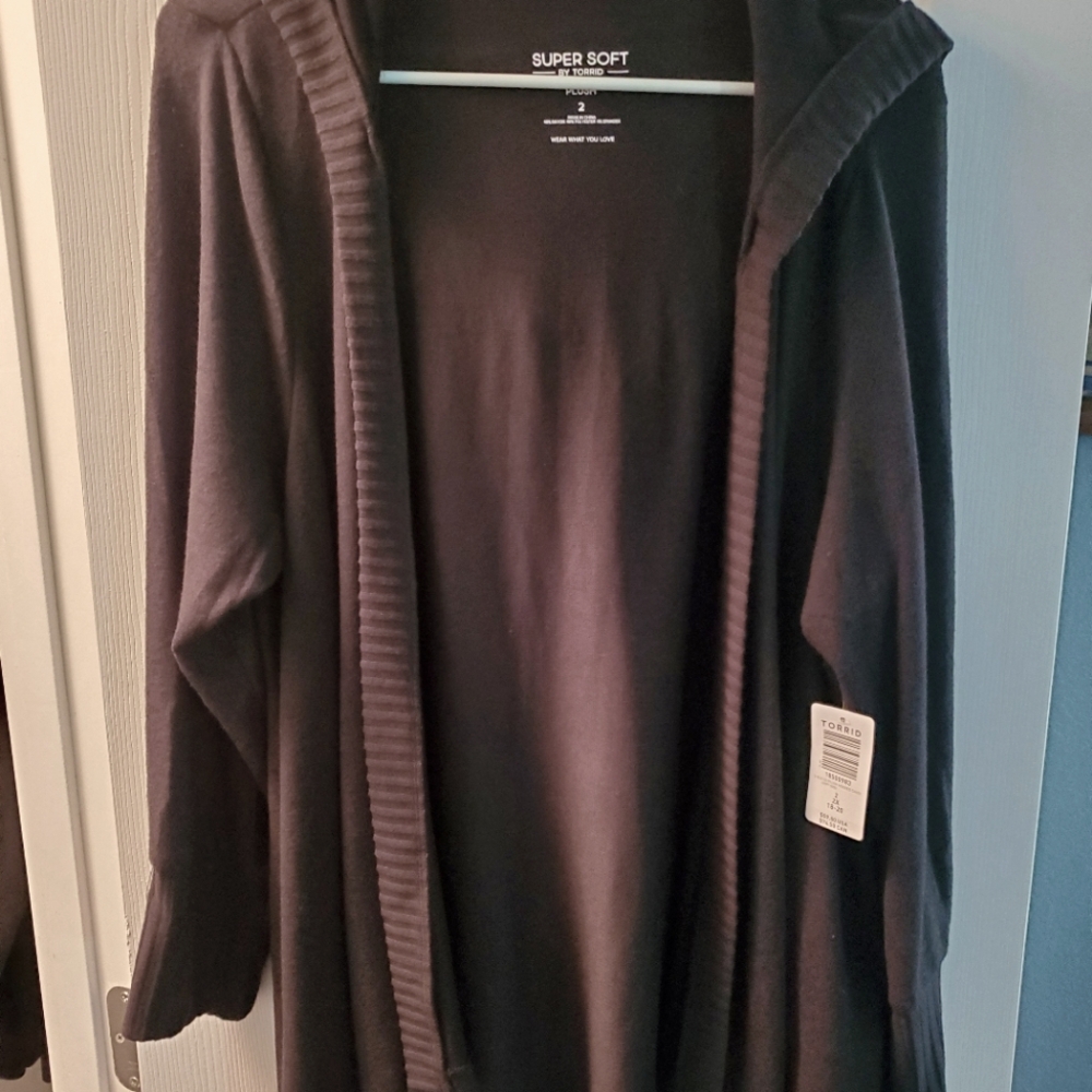 Torrid Hooded Cardigan